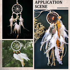 30Pcs Plastic Ring Shape Macrame Wreath Floral Ring Hoop&nbsp;KY-SP0001-74