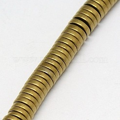 Electroplate Non-magnetic Synthetic Hematite Beads Strands&nbsp;G-J164B-2mm-07