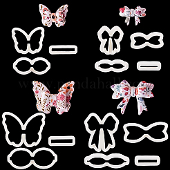 4 Sets 4 Styles Plastic Clay Pressed Molds&nbsp;AJEW-SC0004-09B