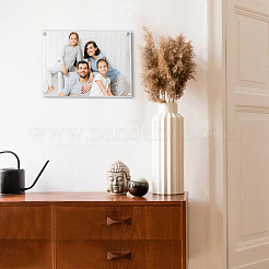 Acrylic Certificate Display Frame Set&nbsp;HJEW-WH0014-28