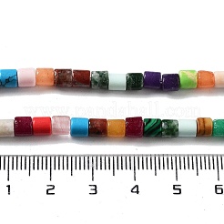 Natural & Synthetic Mixed Gemstone Beads Strands&nbsp;G-K358-A01-01