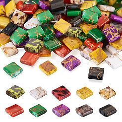 200Pcs 10 Colors Electroplate Glass Seed Beads&nbsp;SEED-CD0001-03B