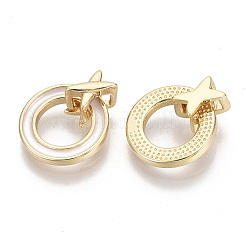 Brass Enamel Charms&nbsp;KK-S356-085A-NF