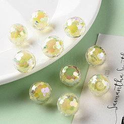 Transparent Acrylic Beads&nbsp;TACR-S152-14B-A10