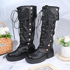 Medieval Imitation Leather Pirate Boot Covers&nbsp;AJEW-WH20097-008