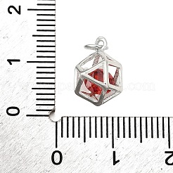 S925 Sterling Silver with Cubic Zirconia Charms&nbsp;LS-STER-Q006-07A-P