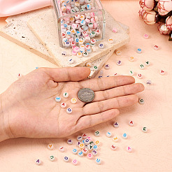500Pcs 5 Styles Acrylic Beads&nbsp;MACR-TA0001-34