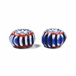 Handmade Millefiori Lampwork Beads&nbsp;LAMP-S197-032