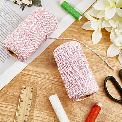 2 Rolls Macrame 2-Ply Cotton Braided Thread&nbsp;MAKN-CY0001-01C