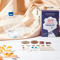 DIY Metal Dangle Earrings Making Kits&nbsp;DIY-SC0013-37