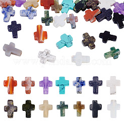 28Pcs 14 Styles Mixed Gemstone Beads&nbsp;G-TA0002-84