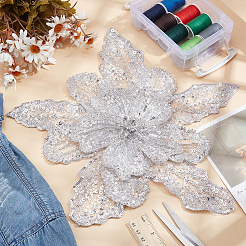 MAYJOY 1Pc 3D Flower Polyester Embroidery Ornament Accessories&nbsp;DIY-MA0006-70A