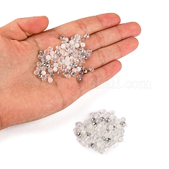 500Pcs Electroplat Opaque Glass Beads&nbsp;EGLA-YW0001-39D