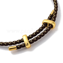 Adjustable Polyester Cord Braided Bracelets&nbsp;BJEW-Z085-01G-02