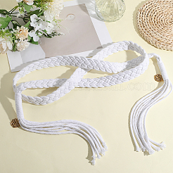 Hand-Woven Cotton Wedding Rope&nbsp;DIY-WH20002-193C
