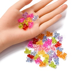 200Pcs Transparent Acrylic Beads&nbsp;MACR-FP0001-16