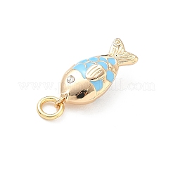 304 Stainless Steel Enamel Pendants&nbsp;STAS-A131-06G