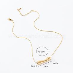 3Pcs European Stainless Steel Eggplant Pendant Necklaces for Women&nbsp;EI4889-2
