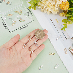 20Pcs 2 Colors Brass Pendants&nbsp;KK-BBC0011-11