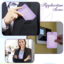 Plastic ID Card Holders&nbsp;AJEW-WH20017-23B