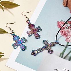 12Pcs 3 Style Alloy Big Pendants&nbsp;FIND-FH0002-39