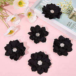 Polyester & Rhinestones Ornament Accessories&nbsp;DIY-WH20063-015A