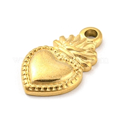 304 Stainless Steel Pendants&nbsp;STAS-C082-07G