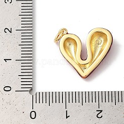 Rack Plating Brass Enamel Pendants&nbsp;KK-Z056-42G-02