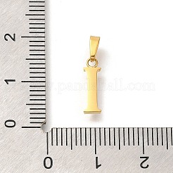 Ion Plating(IP) 304 Stainless Steel Micro Pave Cubic Zirconia Pendants&nbsp;STAS-H228-02G-01
