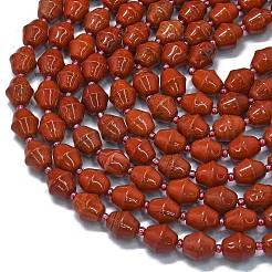 Natural Red Jasper Beads Strands&nbsp;G-K389-D23-01