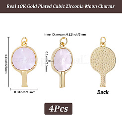 4Pcs Natural Shell Pendants&nbsp;KK-BBC0028-72
