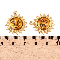 304 Stainless Steel Enamel Pendants&nbsp;STAS-Z187-05G