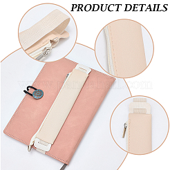 5Pcs 5 Colors PU Leather Pencil Case&nbsp;OFST-CL0001-06