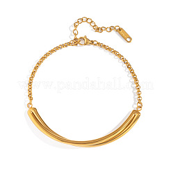 European 304 Stainless Steel Link Bracelets&nbsp;HA9118