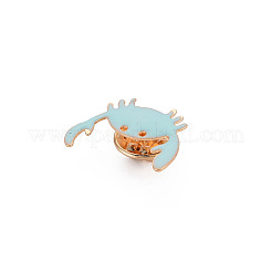 Cute Crab Enamel Pin&nbsp;JEWB-S012-004G-NF