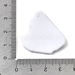 Printed Resin Pendants&nbsp;FIND-U031-12C