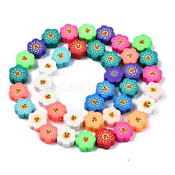 Handmade Polymer Clay Beads Strands&nbsp;CLAY-T020-03