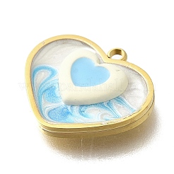 Brass Enamel Pendants&nbsp;LS-STAS-Q347-01G-A-1