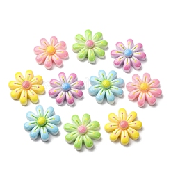 Opaque Resin Cabochons&nbsp;CRES-I046-10