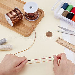 40M Round Polyester Cord&nbsp;OCOR-WH0077-106B
