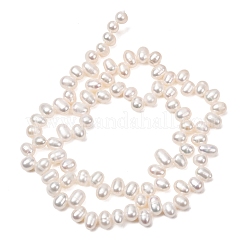 Natural Cultured Freshwater Pearl Beads Strands&nbsp;PA-CBABE82-03C