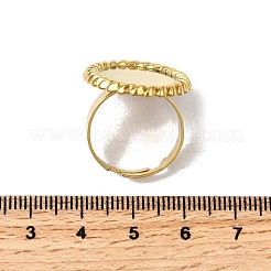 304 Stainless Steel Cuff Ring Components&nbsp;STAS-P403-06G