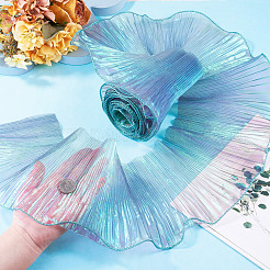 5 Yards Polyester Ruffled Ribbon&nbsp;OCOR-TA0004-06C