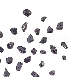 Natural Obsidian Chip Bead Strands&nbsp;G-CJ0001-08