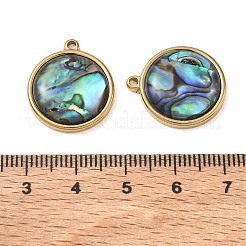 Natural Paua Shell Pendants&nbsp;SH-CBA11D7-29B-G