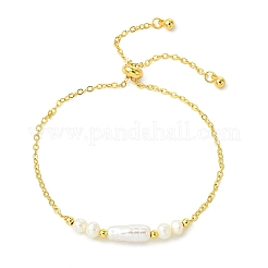 Adjustable Brass Cable Chain Slider Bracelets&nbsp;BJEW-JB14044