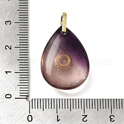 Natural Fluorite Pendants&nbsp;GG-CBA7610-07G-08