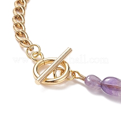 Mixed Natural Gemstone Beaded Necklaces&nbsp;NJEW-JN04156