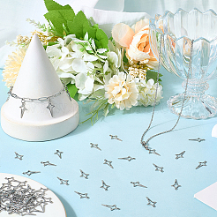 100Pcs 201 Stainless Steel Pendants&nbsp;STAS-BBC0008-31