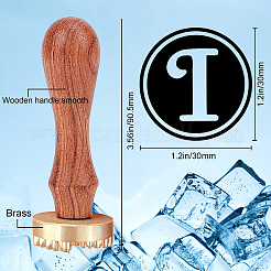 1Pc Golden Tone Brass Stamp Head&nbsp;DIY-CP0008-06I